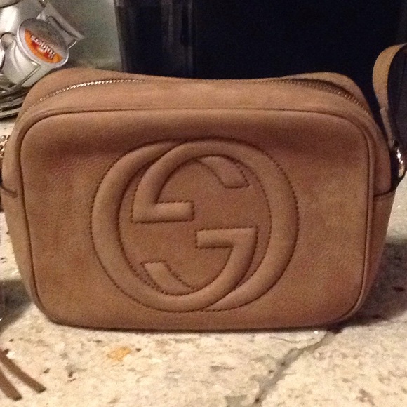 Gucci Handbags - Gucci suede soho disco bag